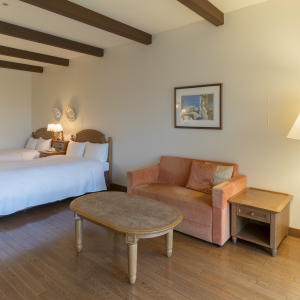 mie-japan-may-7-2018-interior-luxury-cozy-bright-modern-twin-beds-resort-hotel