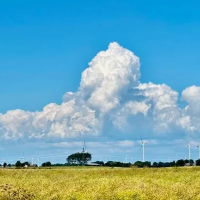 Der Himmel über Dithmarschen